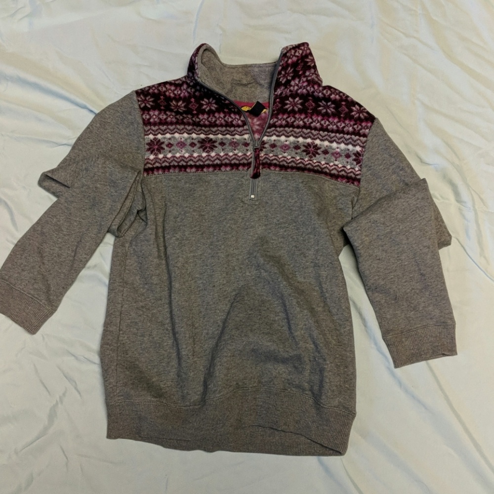 1/4 zip fall/winter sweater